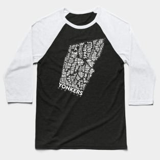 Yonkers Neighborhoods Baseball T-Shirt